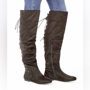 Marian Lace-Up Back Over-The-Knee Boot 7.5